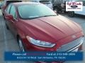 2014 Ruby Red Ford Fusion SE EcoBoost  photo #1