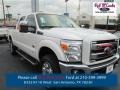 2015 White Platinum Ford F250 Super Duty King Ranch Crew Cab 4x4  photo #1