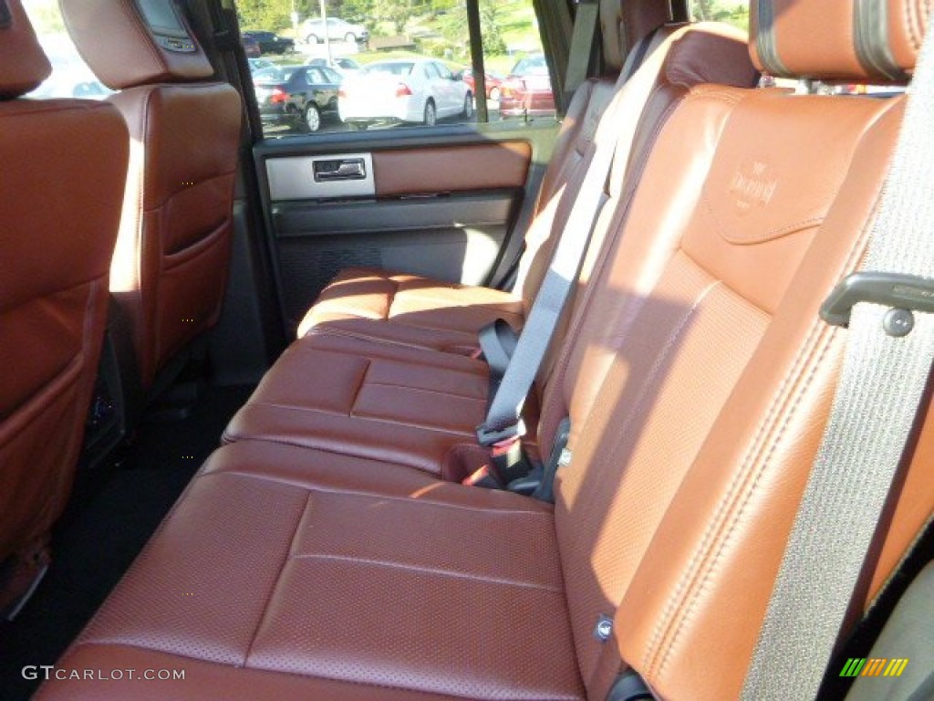 2014 Ford Expedition King Ranch 4x4 Rear Seat Photo #97481718