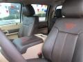 2015 White Platinum Ford F250 Super Duty King Ranch Crew Cab 4x4  photo #8