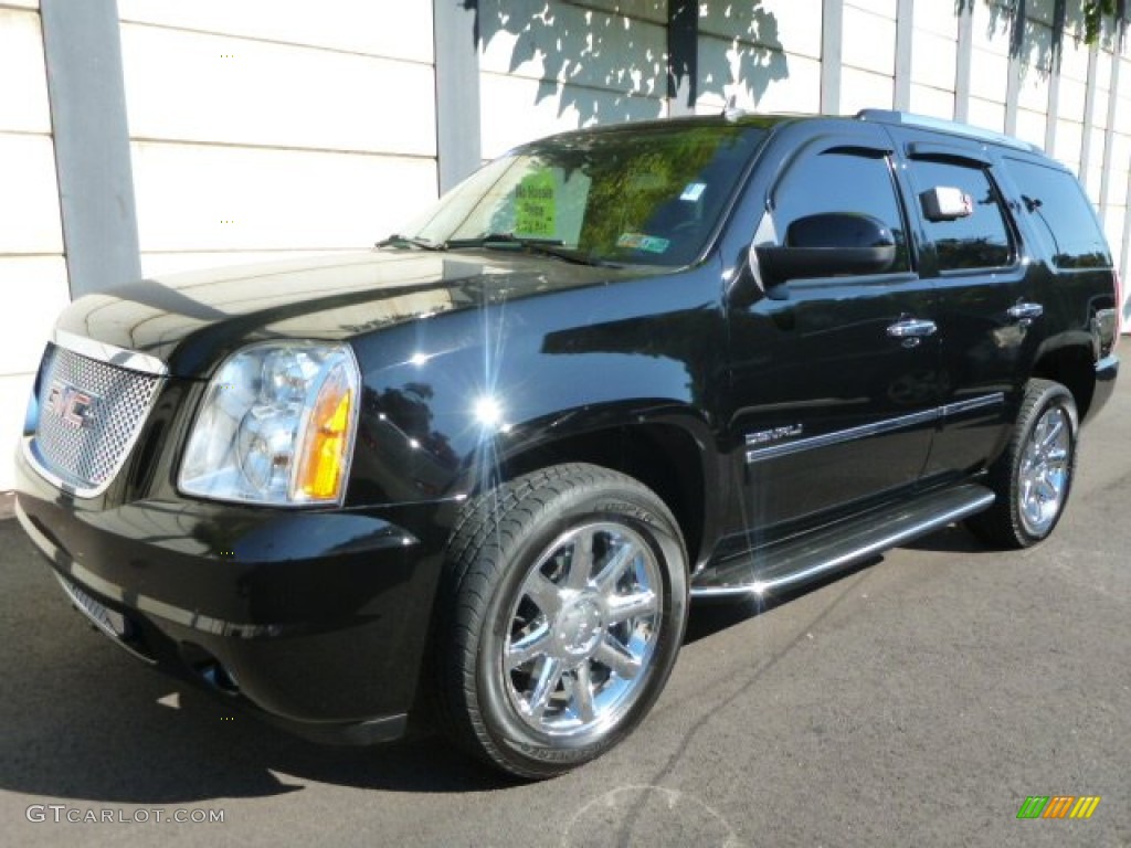 Onyx Black 2010 GMC Yukon Denali AWD Exterior Photo #97482325