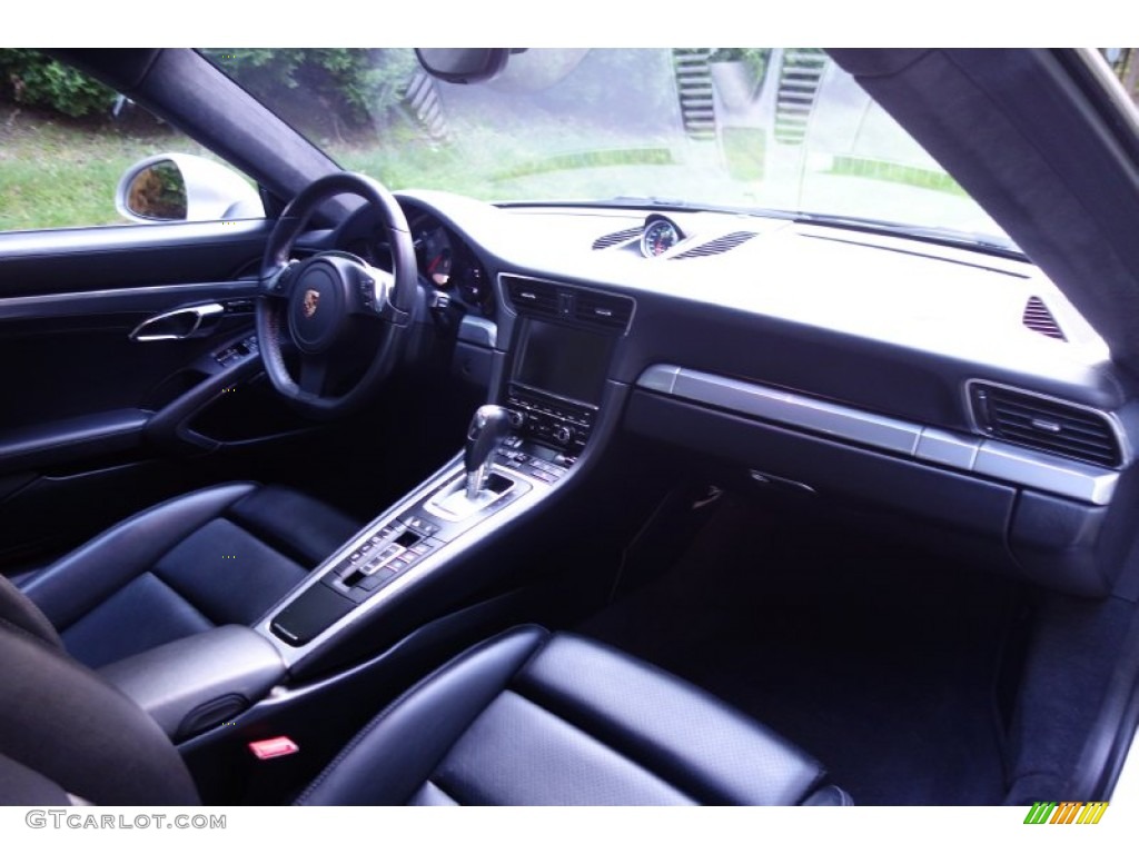 2012 911 Carrera S Coupe - Platinum Silver Metallic / Black photo #15