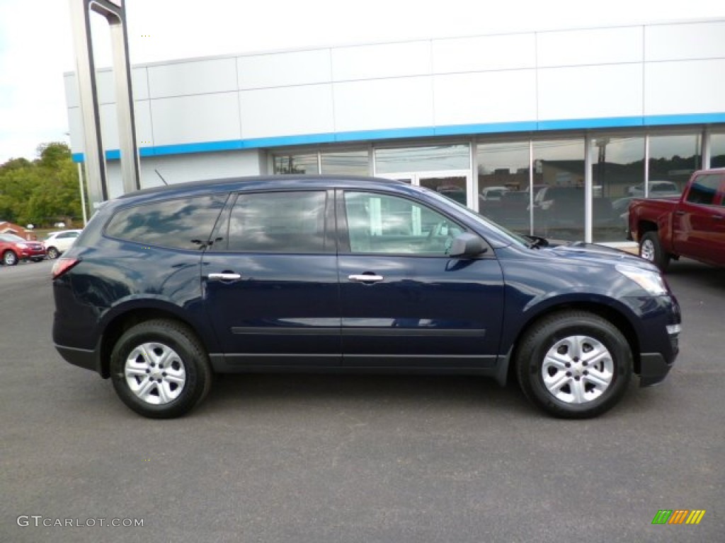 Blue Velvet Metallic 2015 Chevrolet Traverse LS Exterior Photo #97482726
