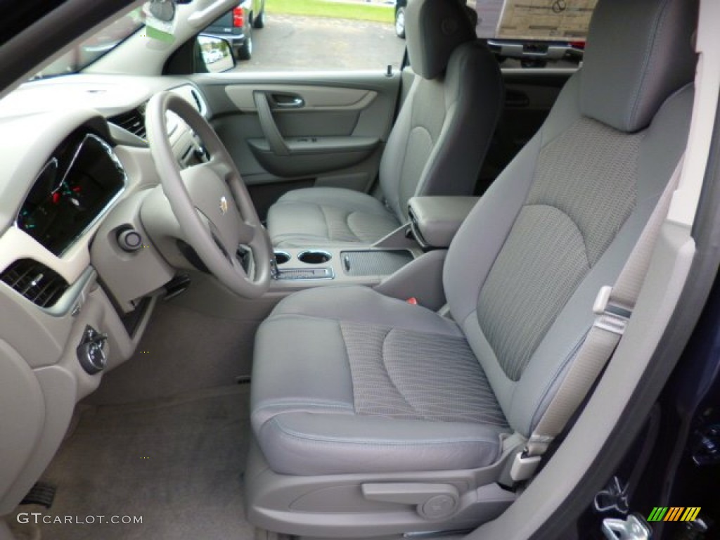 Dark Titanium/Light Titanium Interior 2015 Chevrolet Traverse LS Photo #97482842