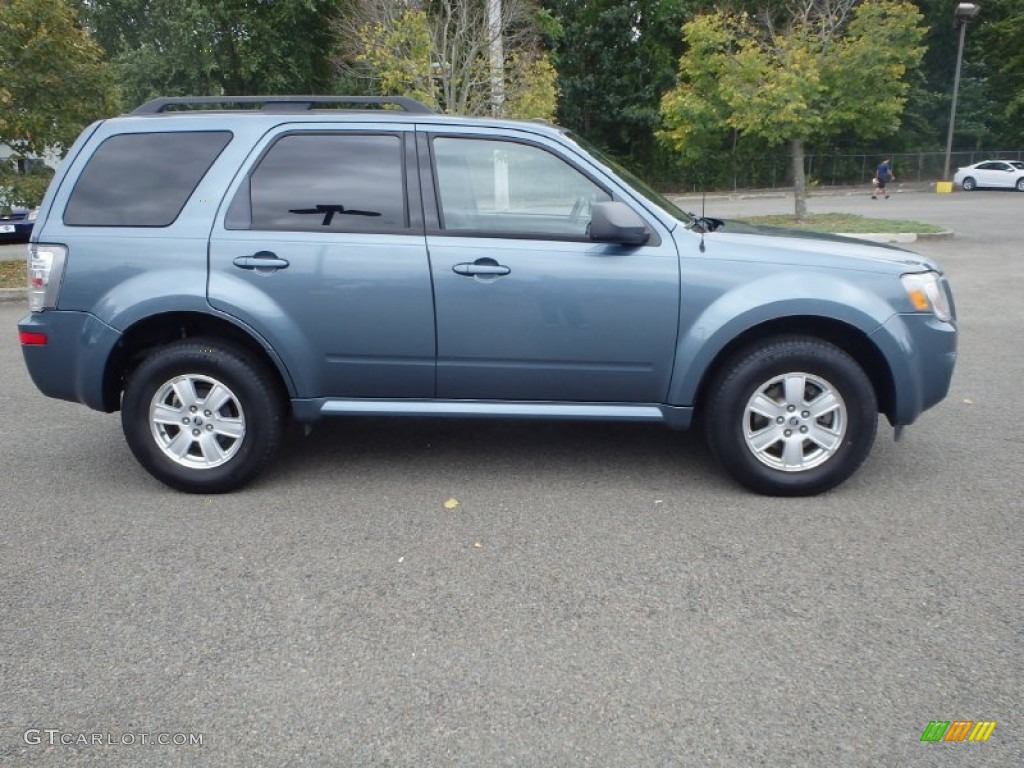 2010 Mariner I4 4WD - Steel Blue Metallic / Black photo #4