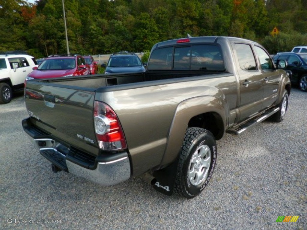 2012 Tacoma V6 SR5 Double Cab 4x4 - Pyrite Mica / Graphite photo #5