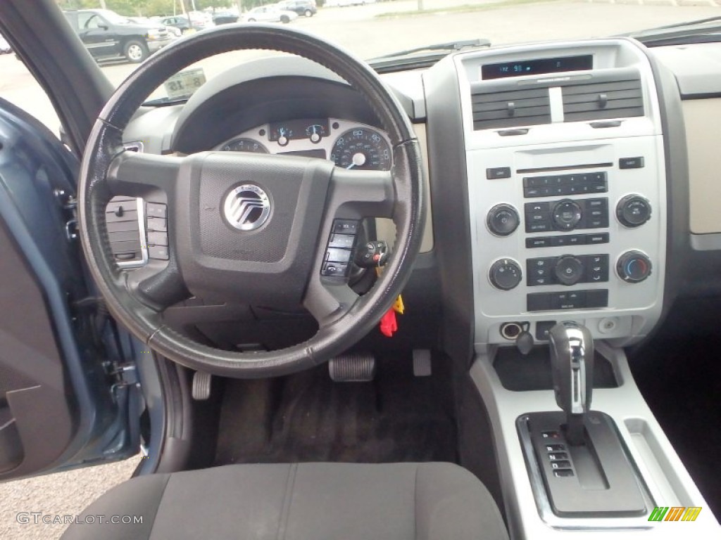 2010 Mariner I4 4WD - Steel Blue Metallic / Black photo #15