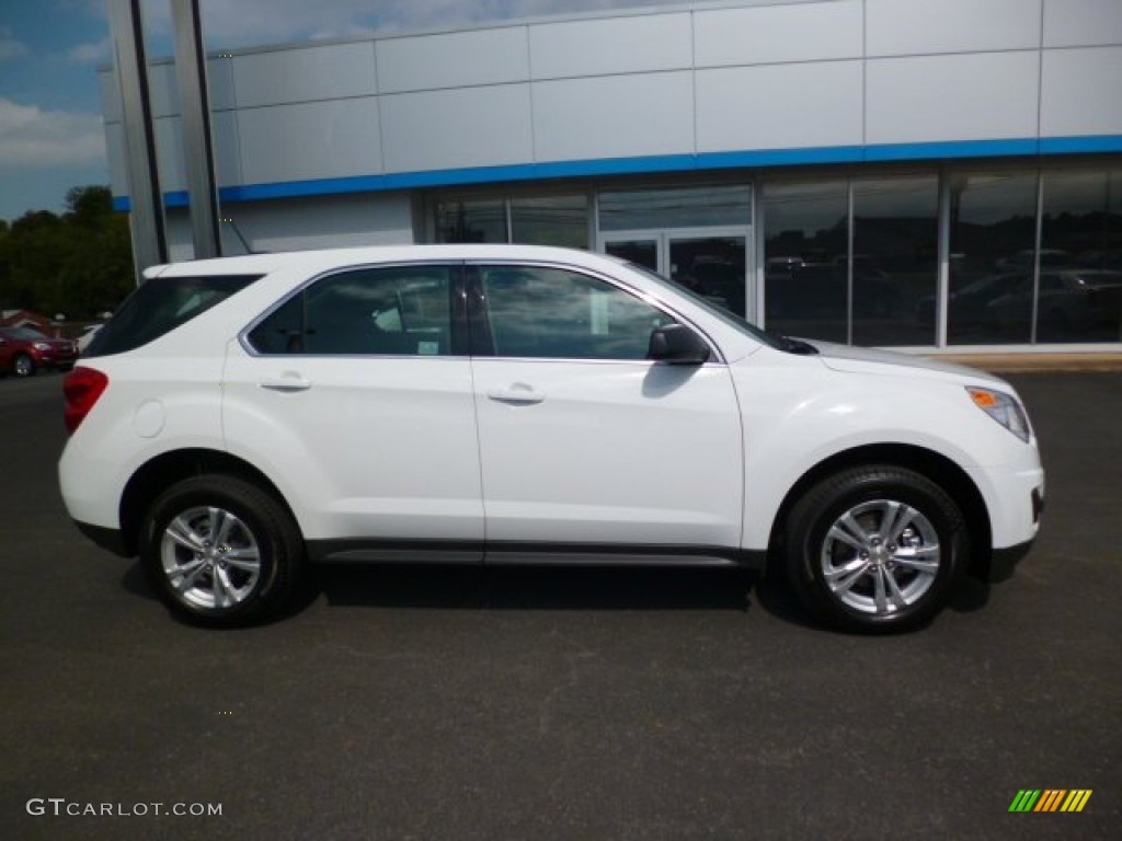 Summit White 2015 Chevrolet Equinox LS AWD Exterior Photo #97483764