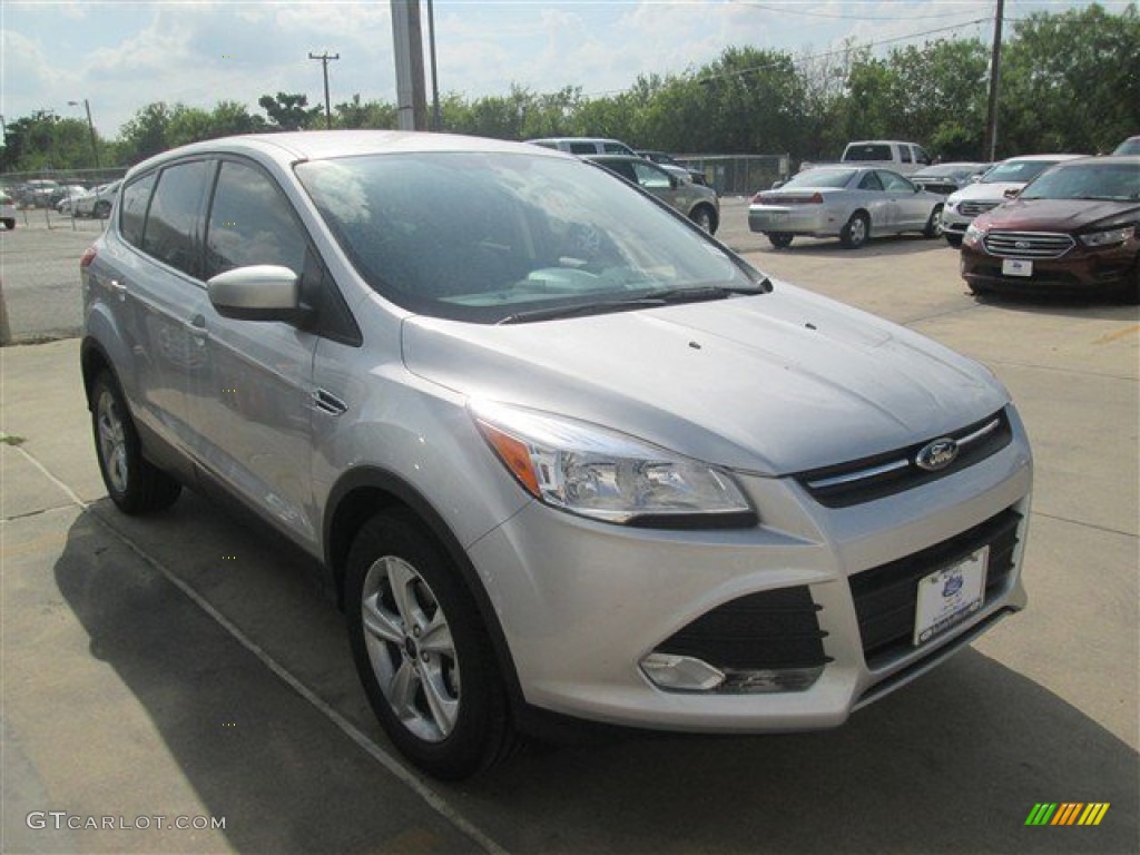 2014 Escape SE 1.6L EcoBoost - Ingot Silver / Charcoal Black photo #7