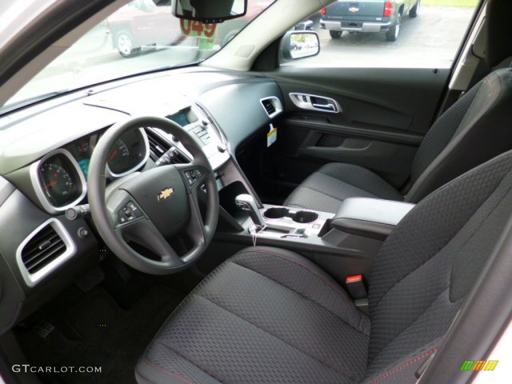 Jet Black Interior 2015 Chevrolet Equinox LS AWD Photo #97483890