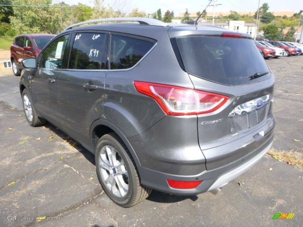 2014 Escape Titanium 2.0L EcoBoost 4WD - Sterling Gray / Medium Light Stone photo #4