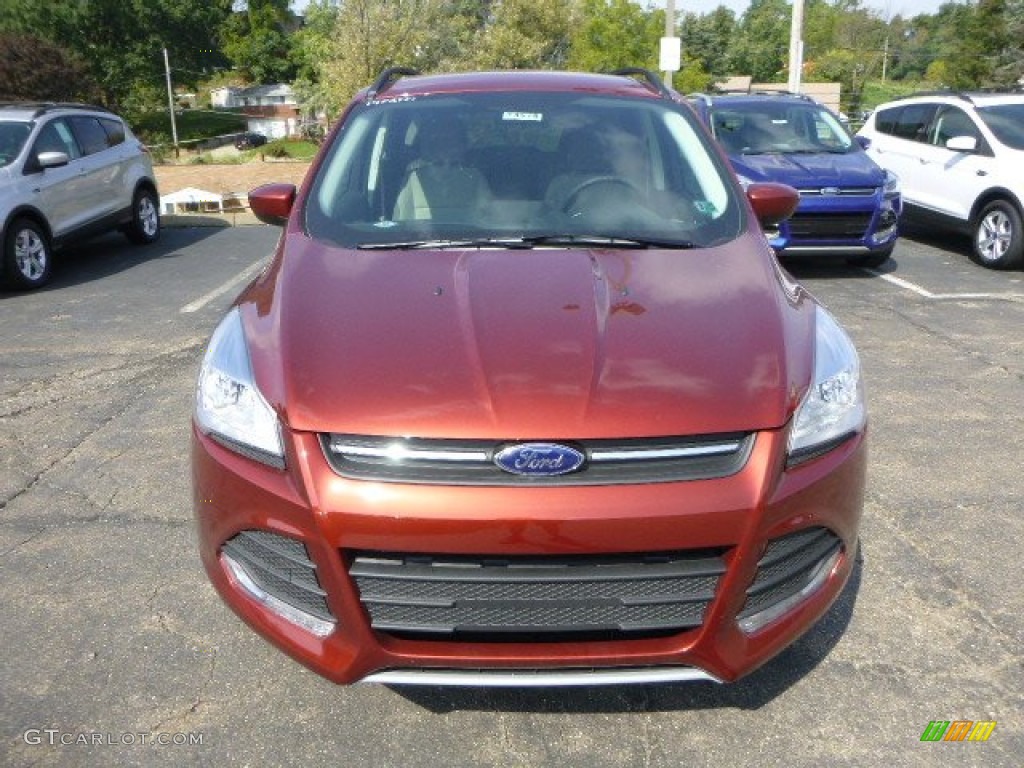 2014 Escape SE 1.6L EcoBoost 4WD - Sunset / Medium Light Stone photo #6