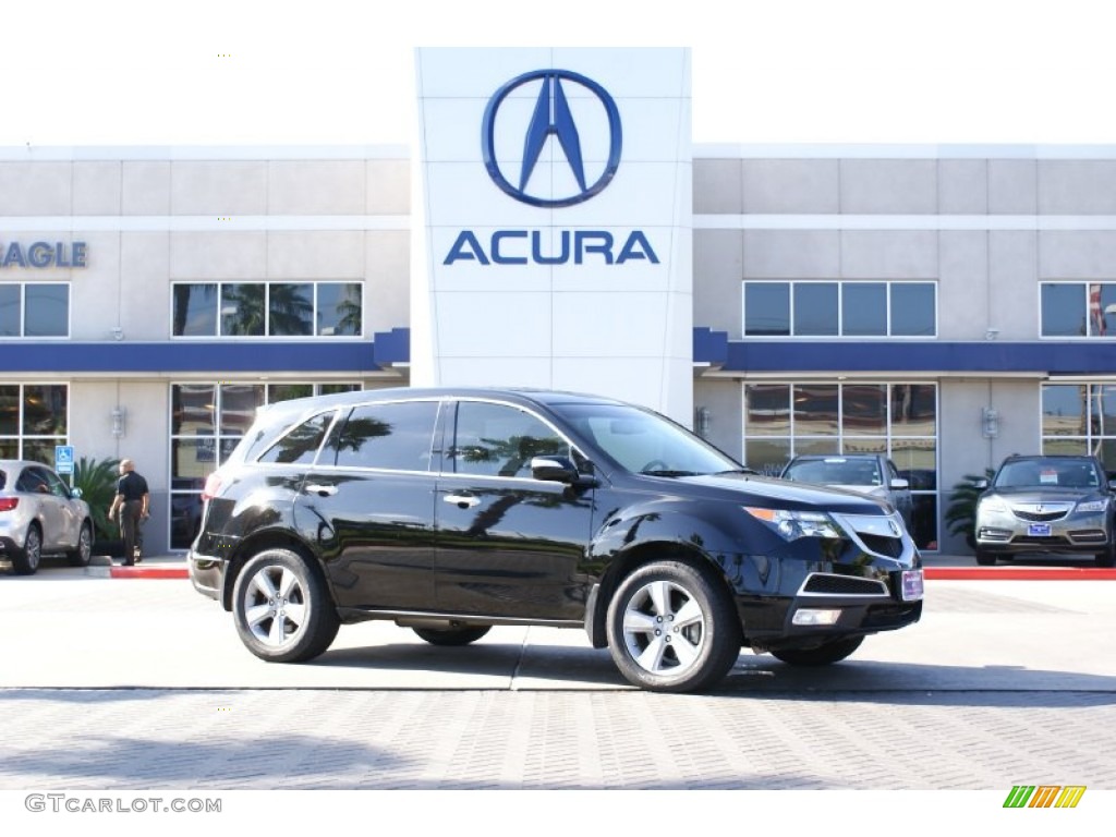 2011 MDX  - Crystal Black Pearl / Taupe photo #1
