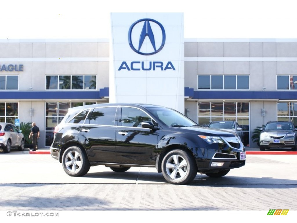 Crystal Black Pearl Acura MDX