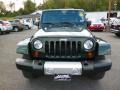 2010 Natural Green Pearl Jeep Wrangler Unlimited Sahara 4x4  photo #2