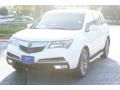 2010 Aspen White Pearl Acura MDX Advance  photo #4