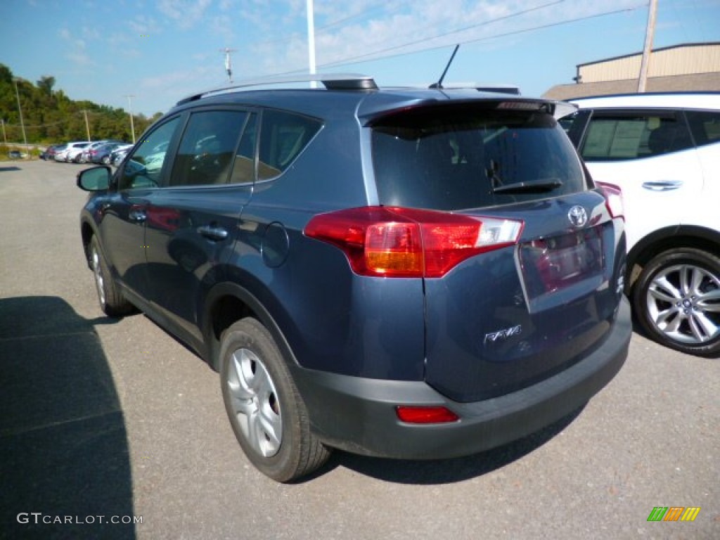 2013 RAV4 LE AWD - Shoreline Blue Pearl / Ash photo #2