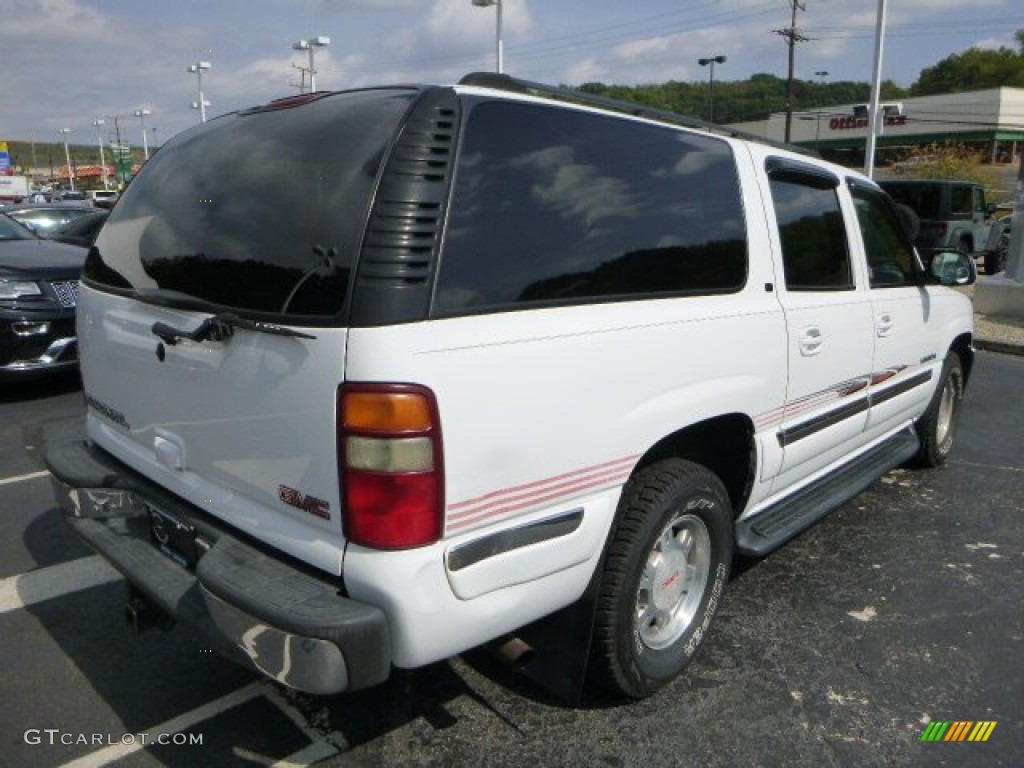 2001 Yukon XL SLT 4x4 - Summit White / Neutral Tan/Shale photo #5