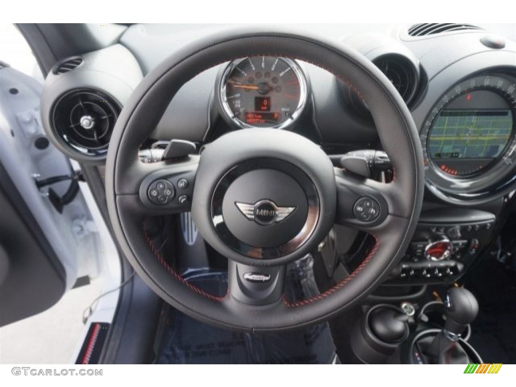 2015 Mini Countryman John Cooper Works All4 Steering Wheel Photos