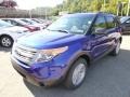 2015 Deep Impact Blue Ford Explorer 4WD  photo #4