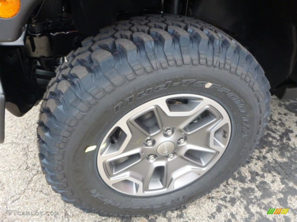 2015 Jeep Wrangler Rubicon 4x4 Wheel Photo #97495536