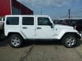 2015 Bright White Jeep Wrangler Unlimited Sahara 4x4  photo #5