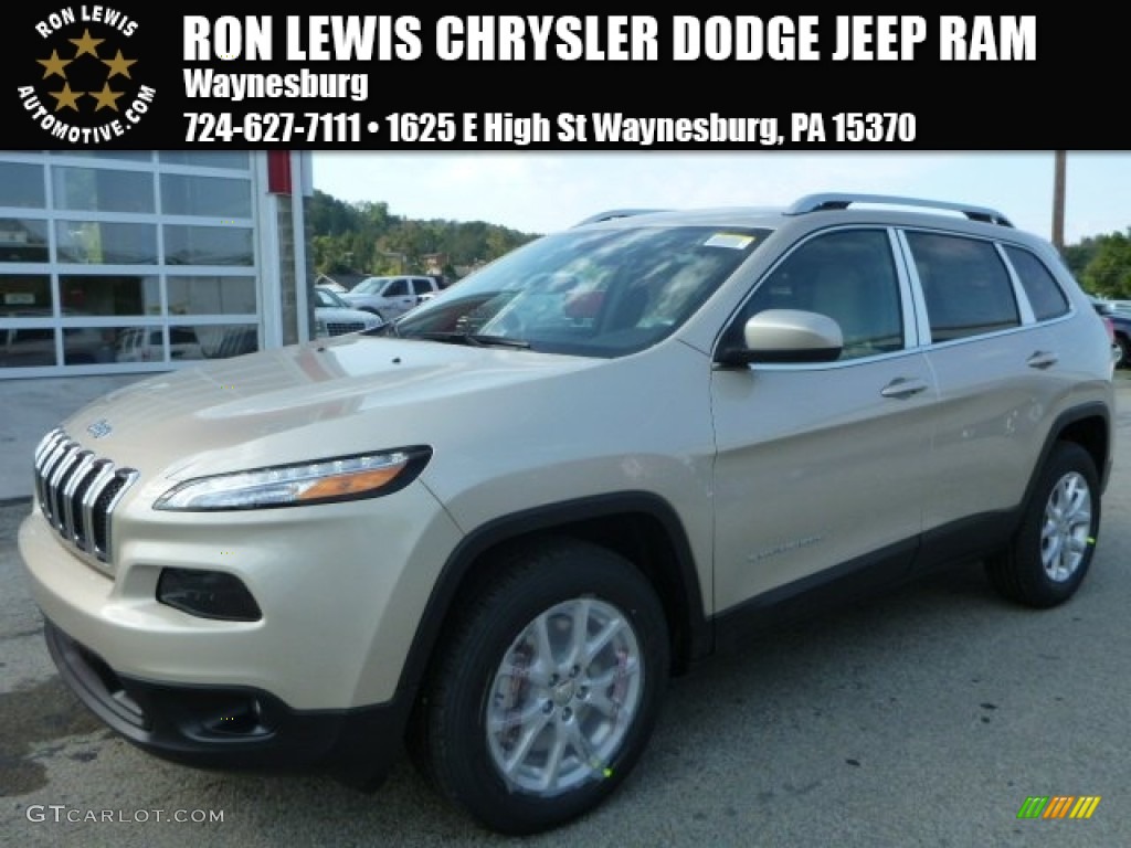 2015 Cashmere Pearl Jeep Cherokee Latitude 4x4 97495334