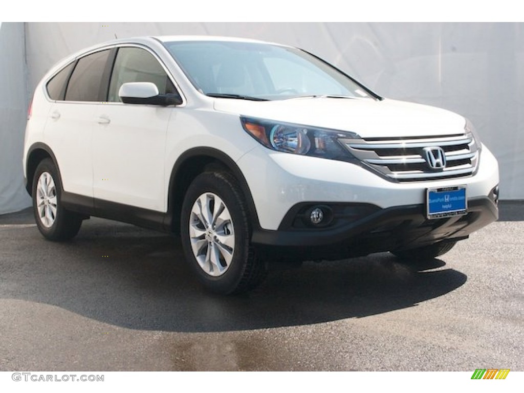 White Diamond Pearl Honda CR-V