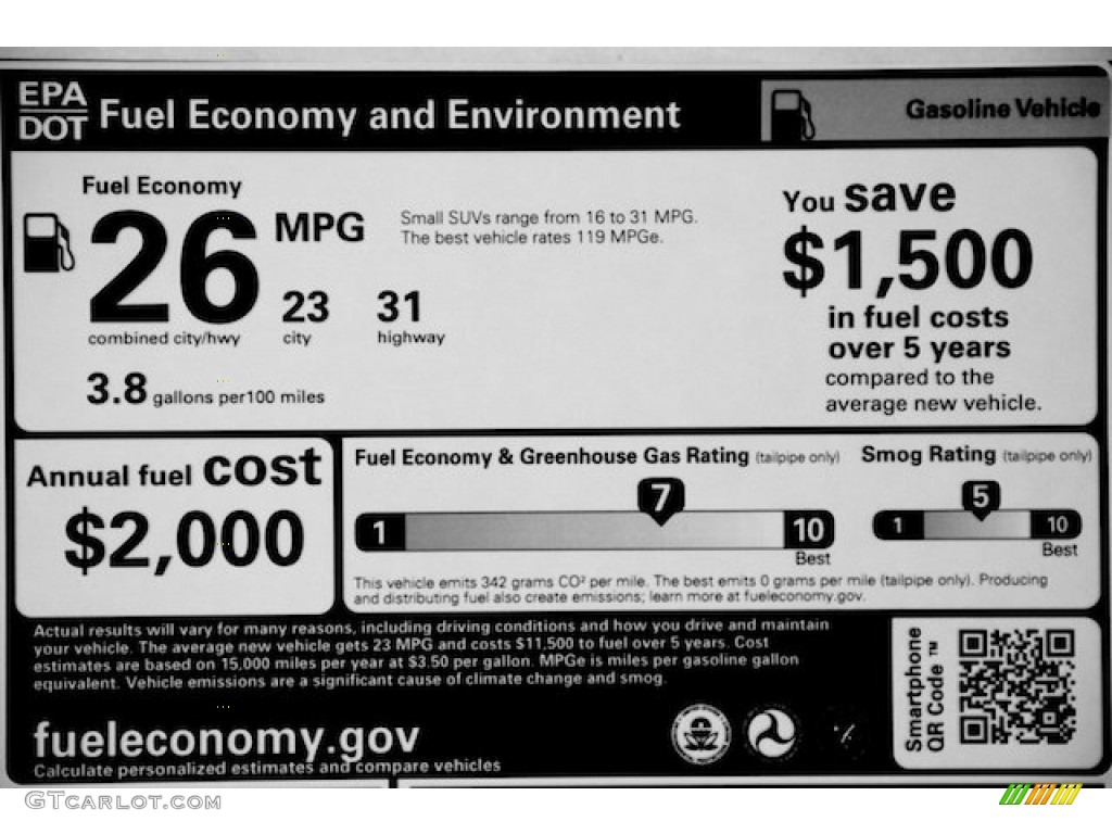 2014 CR-V EX - Alabaster Silver Metallic / Gray photo #21