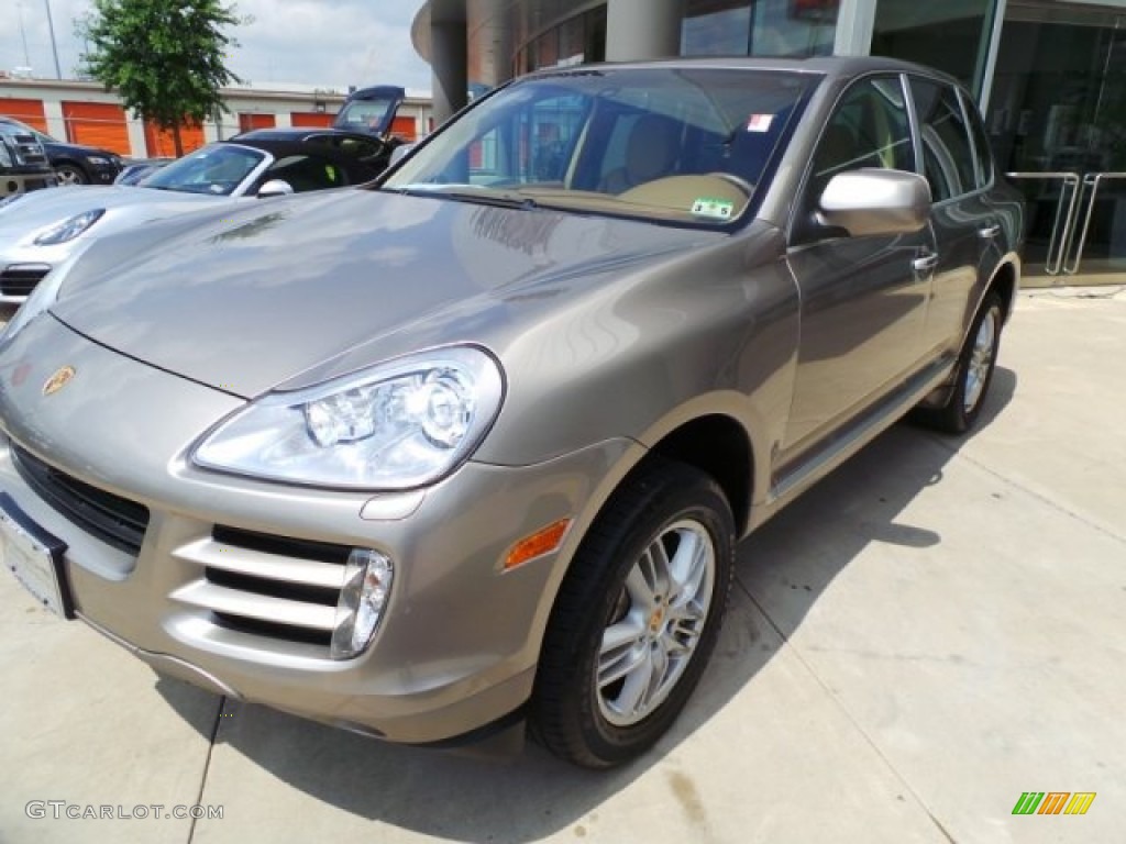2009 Cayenne S - Jarama Beige Metallic / Havanna/Sand Beige photo #3