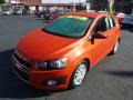 Inferno Orange Metallic - Sonic LT Hatch Photo No. 4
