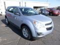 2015 Silver Topaz Metallic Chevrolet Equinox LS  photo #2