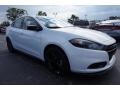 2015 Bright White Dodge Dart Blacktop  photo #4