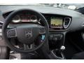 2015 Dodge Dart Black/Light Tungsten Accent Stitching Interior Dashboard Photo