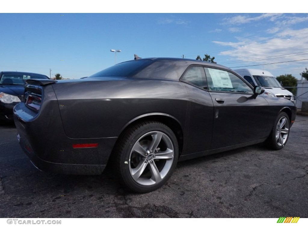 2015 Challenger SXT - Granite Crystal Metallic / Black photo #3