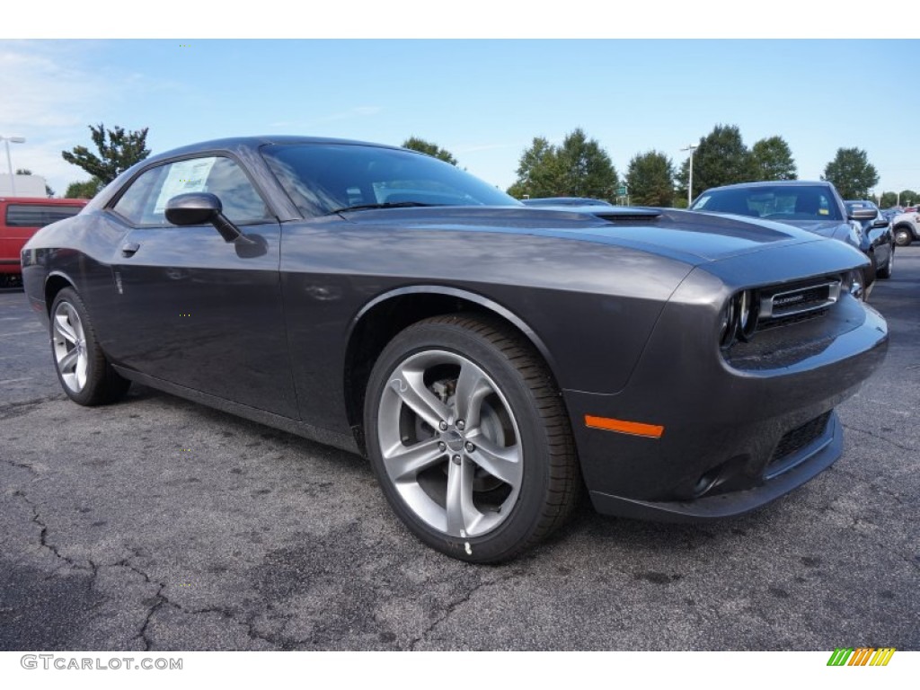 Granite Crystal Metallic 2015 Dodge Challenger SXT Exterior Photo #97502322
