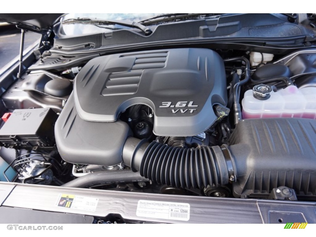 2015 Dodge Challenger SXT 3.6 Liter DOHC 24-Valve VVT V6 Engine Photo #97502421