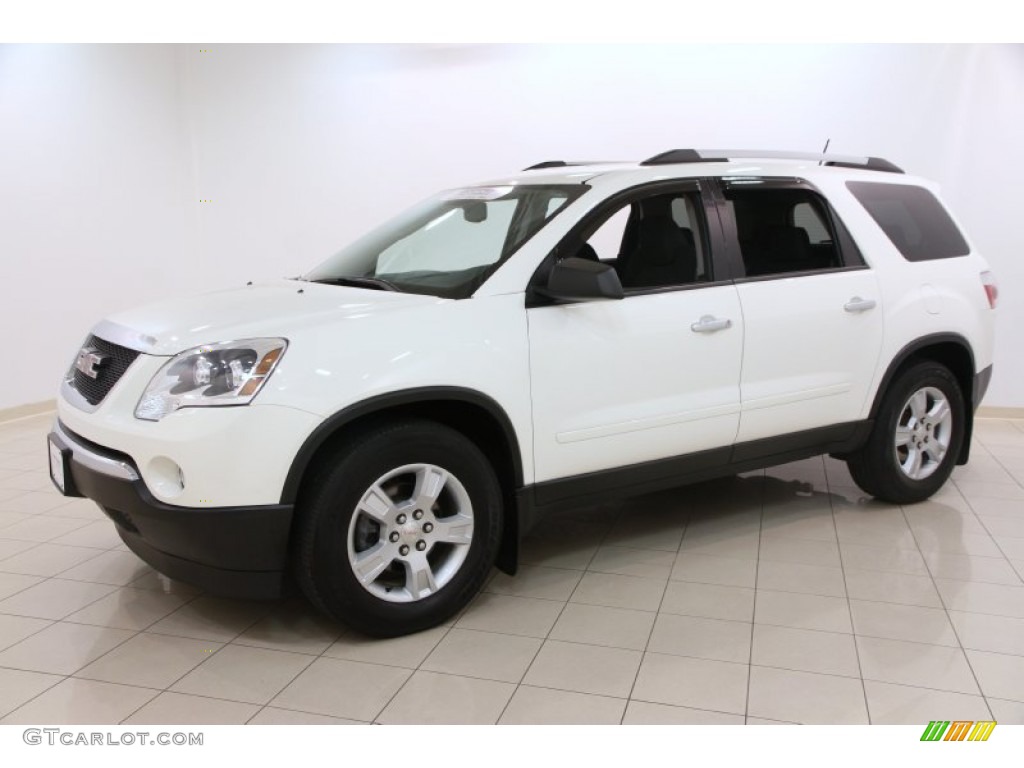 Summit White 2010 GMC Acadia SLE AWD Exterior Photo #97502990