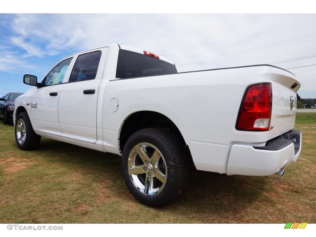 2014 1500 Express Crew Cab - Bright White / Black/Diesel Gray photo #2