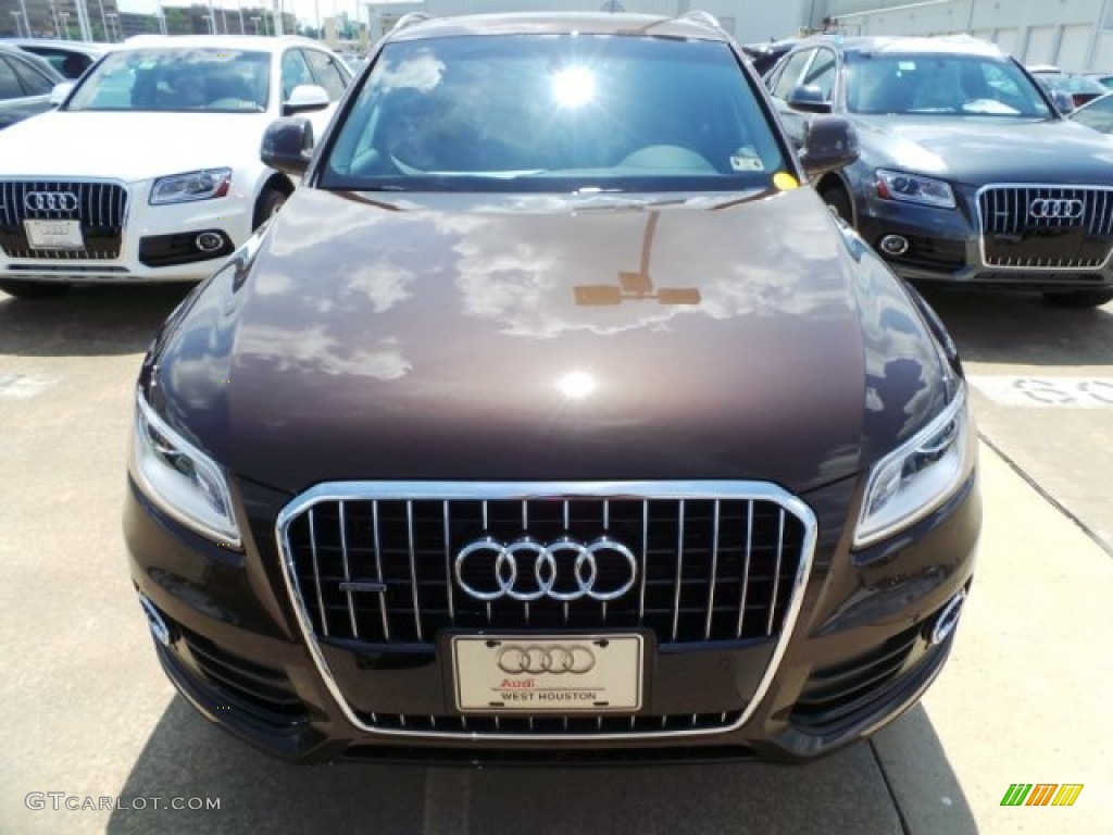 2015 Q5 2.0 TFSI Premium Plus quattro - Teak Brown Metallic / Chestnut Brown photo #2