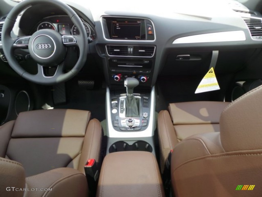 2015 Q5 2.0 TFSI Premium Plus quattro - Teak Brown Metallic / Chestnut Brown photo #29