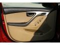 2012 Red Allure Hyundai Elantra Limited  photo #12