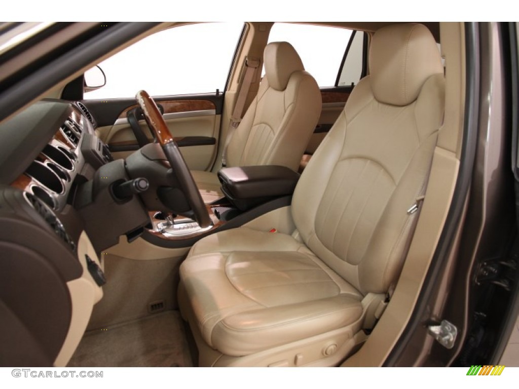 2010 Enclave CXL AWD - Cocoa Metallic / Cashmere/Cocoa photo #5