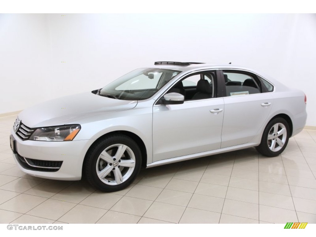 Reflex Silver Metallic 2013 Volkswagen Passat 2.5L SE Exterior Photo #97506978