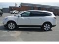 2015 White Diamond Tricoat Chevrolet Traverse LTZ  photo #3