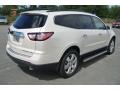 2015 White Diamond Tricoat Chevrolet Traverse LTZ  photo #5