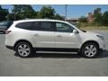 2015 White Diamond Tricoat Chevrolet Traverse LTZ  photo #6