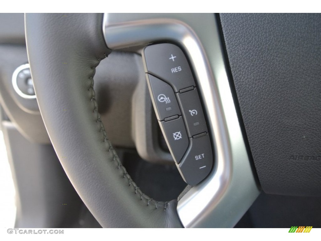 2015 Traverse LTZ - White Diamond Tricoat / Ebony photo #13