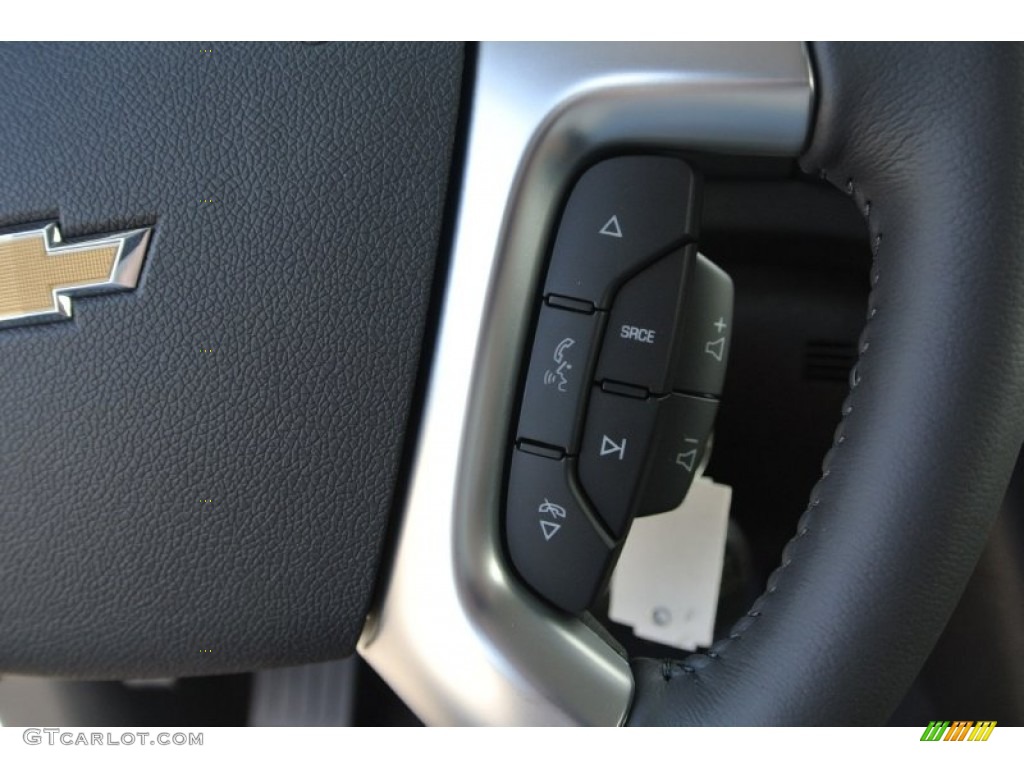 2015 Traverse LTZ - White Diamond Tricoat / Ebony photo #14