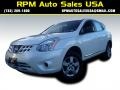 2011 Pearl White Nissan Rogue S AWD  photo #1